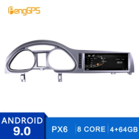10.25 Inch 4+64G 2 Din Stereo Android 9.0 for Audi Q7 2006-2015 GPS Navigation DVD Player Radio Multimedia 8 Core FM/AM Headunit