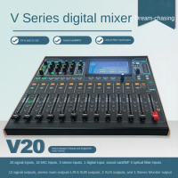 Shenndare V20 Professional Digital Mixer 20 channel digital Mixing Audio System for Dj Professional Audio mixer console Stage