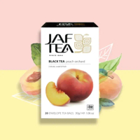 【JAF TEA】水蜜桃果園 20入/盒(果香紅茶保鮮茶包系列)