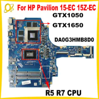 DA0G3HMB8D0 Mainboard for HP Pavilion 15-EC 15Z-EC Laptop Mainboard with R5 R7 CPU GTX1050 GTX1650 GPU L71929-601 L71928-601