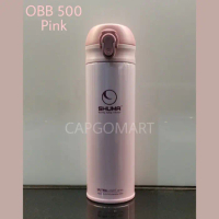 SHUMA 500 mL Botol Termos Air Panas Stainless Steel Tumbler Vacuum - Pink