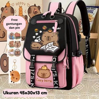 LC - Tas Sekolah Ransel Anak TK SD Waterproof Fashion Premium Import Kartun Sanrio Stella Naruto Fre