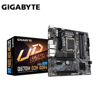 技嘉GIGABYTE Q670M D3H DDR4 Intel 主機板