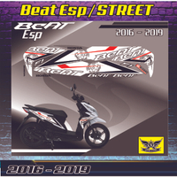 SETRIPING Sticker Stiker Striping Motor Honda Beat Esp Street Fi New 2016 2017 2018 2019 / STRIPING 