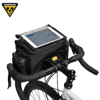 Topeak TT3022 Bicycle Bag Waterproof Touch Screen Cycling Bag Top Front Tube Frame MTB Road Bike Bag Bicycle Computer Phone Case