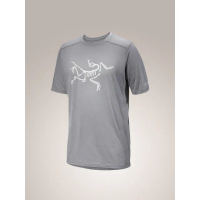 【Arcteryx 始祖鳥】男 Ionia Logo 短袖羊毛T恤(太空灰)