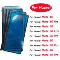 For Huawei Mate 40 30 20 Lite 10 Pro Rear Door Housing Mate 20Pro Back Cover Adhesive Sticker Tape Glue Replacement
