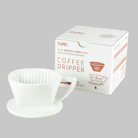 日本CAFEC 扇形陶瓷濾杯1-2杯-白色《WUZ屋子》扇形 陶瓷 濾杯 咖啡濾杯