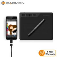 GAOMON S620 6.5 x 4" Digital Graphic Tablet for Drawing Painting&amp;Game OSU, 8192 Level Pen Tablet Support Android/Windows/Mac OS