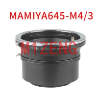 Adapter ring for MAMIYA 645 M645 lens to olympus panasonic m43 BMPCC G9 GH5 GF7 GM5 GX9 GX85 GX850 EM5 EM10 EPL6 camera