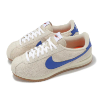 【NIKE 耐吉】阿甘鞋 Wmns Cortez Vintage 女鞋 米白 沙色 藍 復古 麂皮 休閒鞋(FJ2530-101)