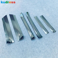For Toyota Sienta 2022 2023 Stainless Steel Car Door Sill Scuff Plate Cover Trim Welcome Pedal Protector Guard Pad Accessories