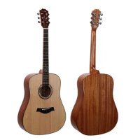 Best-selling professional instruments high-quality guitar 41-inch acoustic guitar gloss surface custom guitar wholesale price