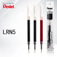 6/12pcs Pentel Energel Neutral Refill 0.5mm Press Quick-drying LRN5 Metal Nib Suitable for BLN75/BLN105 Signature Pen