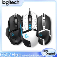 100% Original Logitech G502 HERO KDA SE LIGHTSYNC RGB Gaming Mouse Wired Mice High Performance Gamer Mouse 25600DPI