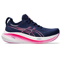 ASICS :  GEL-NIMBUS 26 WOMEN RUNNING ผู้หญิง รองเท้าวิ่ง ของแท้  BLUE EXPANSE/BOLD MAGENTA