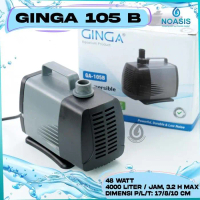 Pompa Kolam Ikan Koi - Mesin Air Terjun Celup Low Watt Submersible