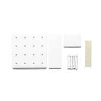 Mount Display Pegboard Kits Wide Application Space Saver Pegboard for Handicrafts Office Supplies