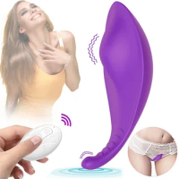 Wireless Remote Control Vibrating G Spot Clitoris Stimulator Wearable Panties Dildo Vibrators Sex Toys for Women Couples Adult