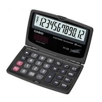 CASIO SX-220 國家考試專用 計算機 (摺疊設計) (12位數)