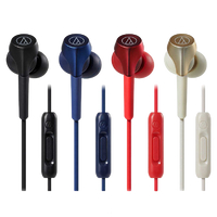 鐵三角 ATH-CKS550XiS 四色可選 重低音 線控 耳道式 耳機 | 金曲音響