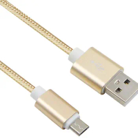 USB Power Charger Data Nylon Cable Cord For Samsung Galaxy A8 / Galaxy A8 Duos