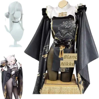 NIKKE White Rabbit Blanc Cosplay Costume Game The Goddess of Victory Blanc Cosplay Jumpsuit Hallowee