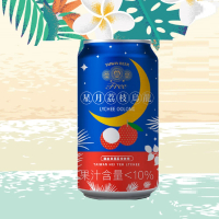 台酒 台酒 金牌FREE啤酒風味飲料-星月荔枝烏龍-24罐(無酒精 金牌 啤酒風味)