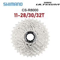 Shimano 105 Ultegra CS-R8000 Cassette 11 Speed Sprocket 11V K7 Road Bike Flywheel 28T 30T 32T 105 UT 11S Bicycle Freewheel