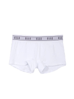 กางเกงในผู้หญิง ทรง Boxer ผ้า Cotton รุ่น LU9320 - สีขาว