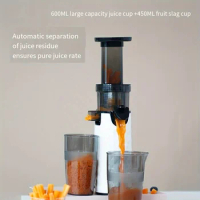 Multifunctional Household Juicer, Residue Separation Juicer, Fruit And Vegetable Slow Speed Juicer