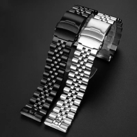 22mm Solid Steel watchband for Seiko steel watch strap abalone series turtle srpa21 srp777 srpc25 srp773 Bracelet