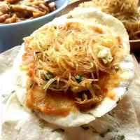 Kerupuk Opak Sate Asli Padang Kering - Snack Makanan Ringan - Food Camilan Cemilan Jajanan Keripik P