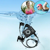 Waterproof Swimming MP3 Player Sports Running Horse Riding MP3 Sereo Walkman Music MP3 Player With FM Radio Hi-Fi Clip