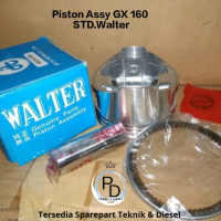 Piston Assy / Seher / Piston Mesin Egine GX160 STD, 025, 050, 075 Set Plus Ring