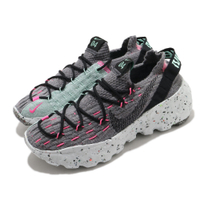 Nike 休閒鞋 Space Hippie 04 運動 女鞋 再生材質 環保理念 球鞋穿搭 襪套 灰 綠 CD3476003