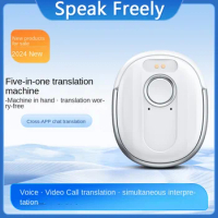 5in1 Mini APP Simultaneous Audio Translator Machine Remote Voice To Text &amp;Video Call Photo Translation Device APP Interpretation