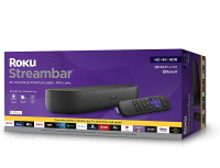 [2美國直購] 播放器 Roku Streambar 4K/HD/HDR Streaming Media Player &amp; Premium Audio, All In One B08G8JH836