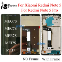 Black/White 5.99 inch For Xiaomi Redmi Note 5 Note5 Pro 5Pro MEG7S LCD Display Touch Screen Digitizer Assembly / With Frame