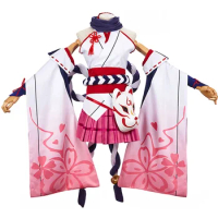 Anime Honkai Impact 3 Yae Sakura Uniform Cosplay Costume For Women Honkai Impact 3 Cosplay Costume