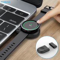 5W Wireless Charger for Samsung Galaxy Watch 3 4 5 Active 2 1 Type C Port Magnetic Charging Dock Stand Smart Watch Charger