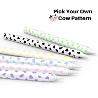 Silicone Cows Cover For Apple Pencil 2 Anti-scratch iPad Touch Screen Pen Case for Pencil 2nd Protective Pouch Cap Holder