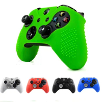 Silica Gel Handle Silicone Sleeve Fall Prevention Half Pack Silicone Controller Cover for XBOX ONE Elite Handle