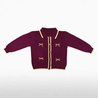 SWEATER RAJUT WANITA Keiko Cardigan Knit - Cardigan Rajut Wanita Magenta Ungu