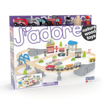 預購 ToysRUs 玩具反斗城 Jadore 木製豪華火車軌道組