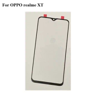 For OPPO Realme XT Glass Lens touchscreen Touch screen Outer Screen For OPPO Realme X T Glass Cover without flex RealmeXT