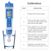 High Quality CT-3088 Inductive Salt Meter Electronic Salinity Meter Temperature 0-50 Degrees Salinity Tester Range:0.0%-10.0%
