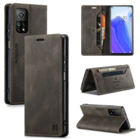 Xiaomi 10T Pro Case Flip Leather Phone Cover For Xiaomi Mi 10T Mi10T Lite Mi 10i Case Luxury Magnetic Flip Wallet Coque