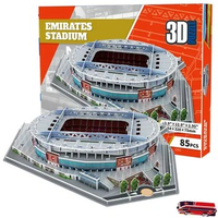 Emirates Football Stadium 3D Jigsaw Hot Selling Factory Arsenal Fans Puzzle Paper Gift Big Size SZ