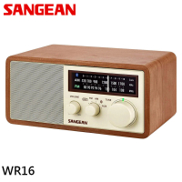 SANGEAN 山進 藍芽二波段復古式收音機(WR16)